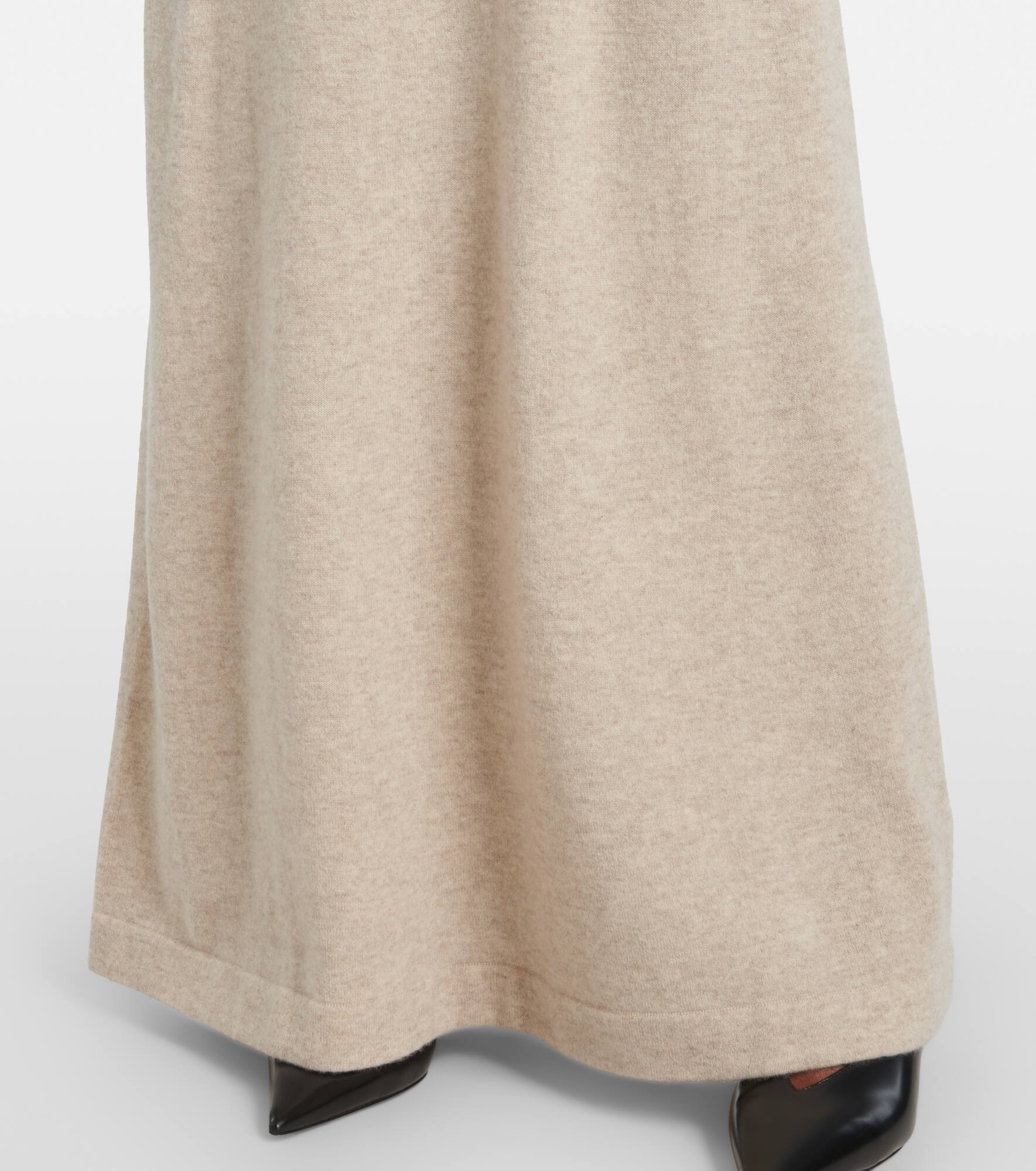 Luna cashmere maxi skirt - 5