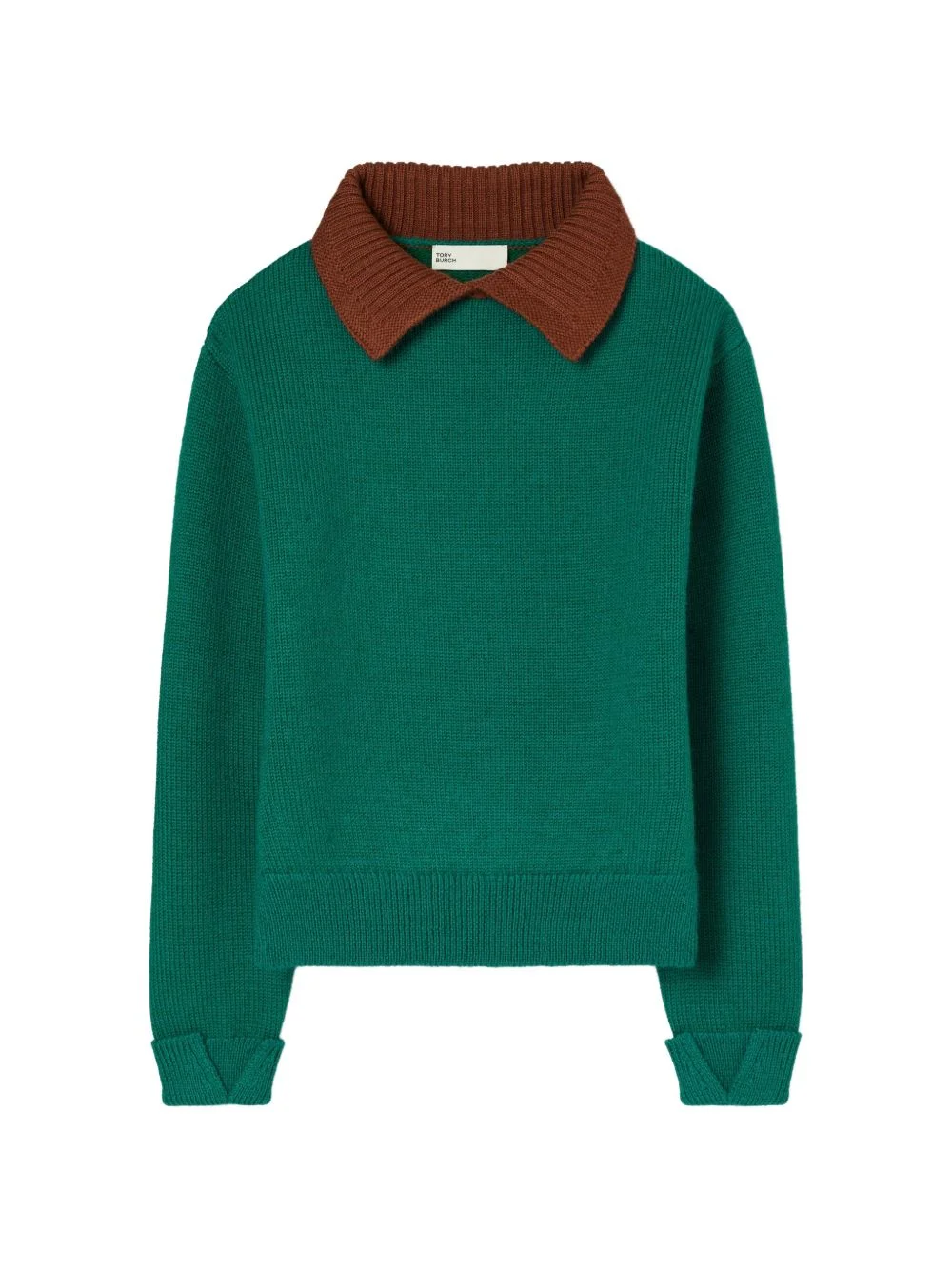 collared sweater - 1