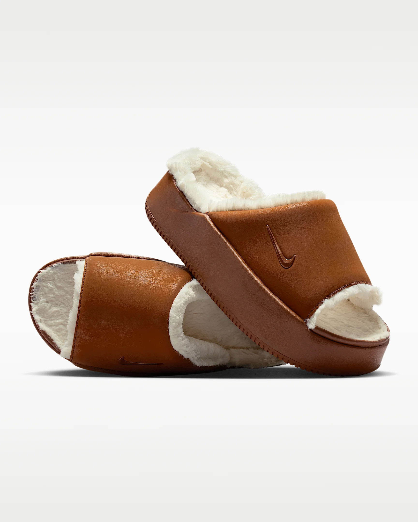 Nike Calm Elevation Fur Women's Slides - 1
