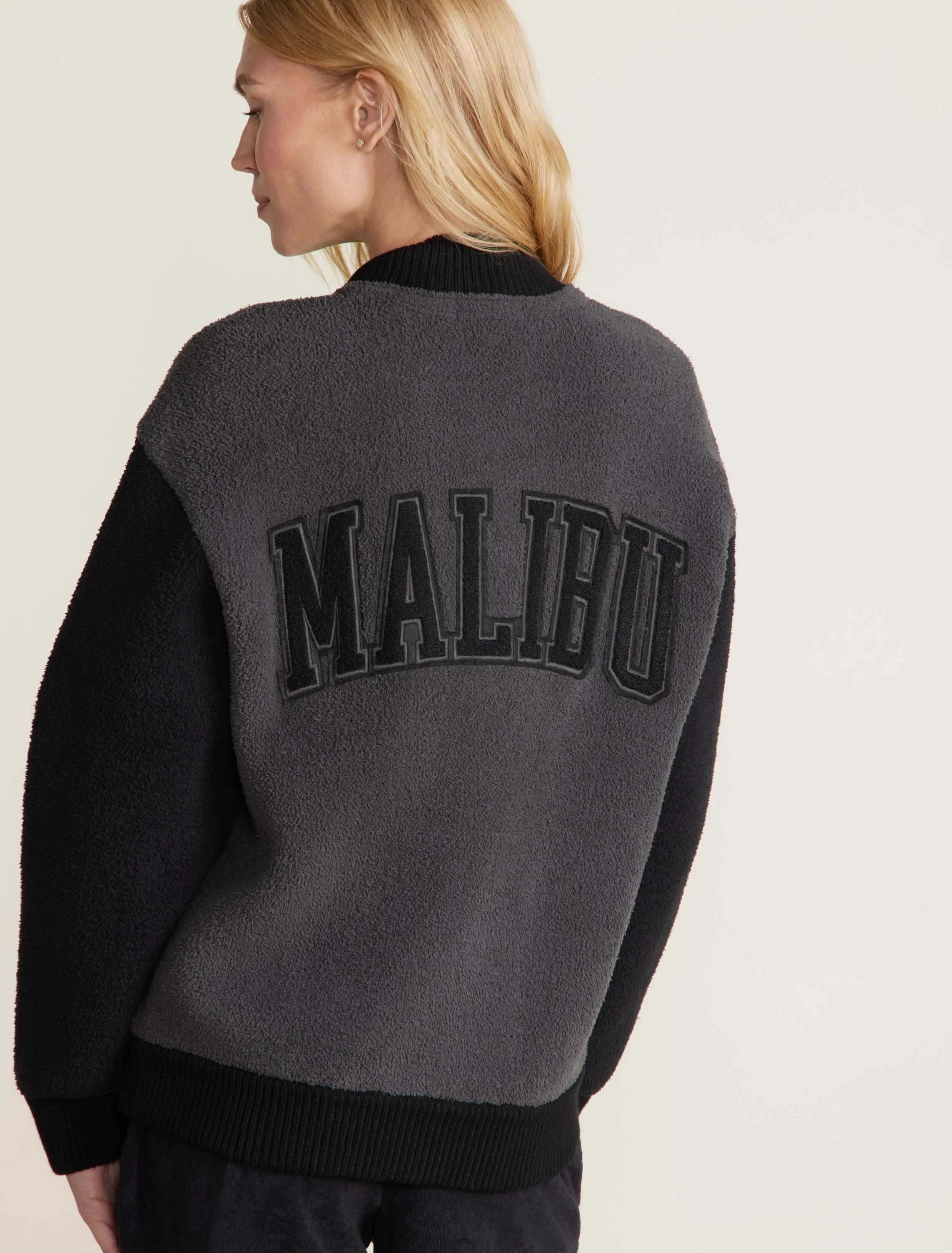 CozyChic® Malibu Varsity Jacket - 1