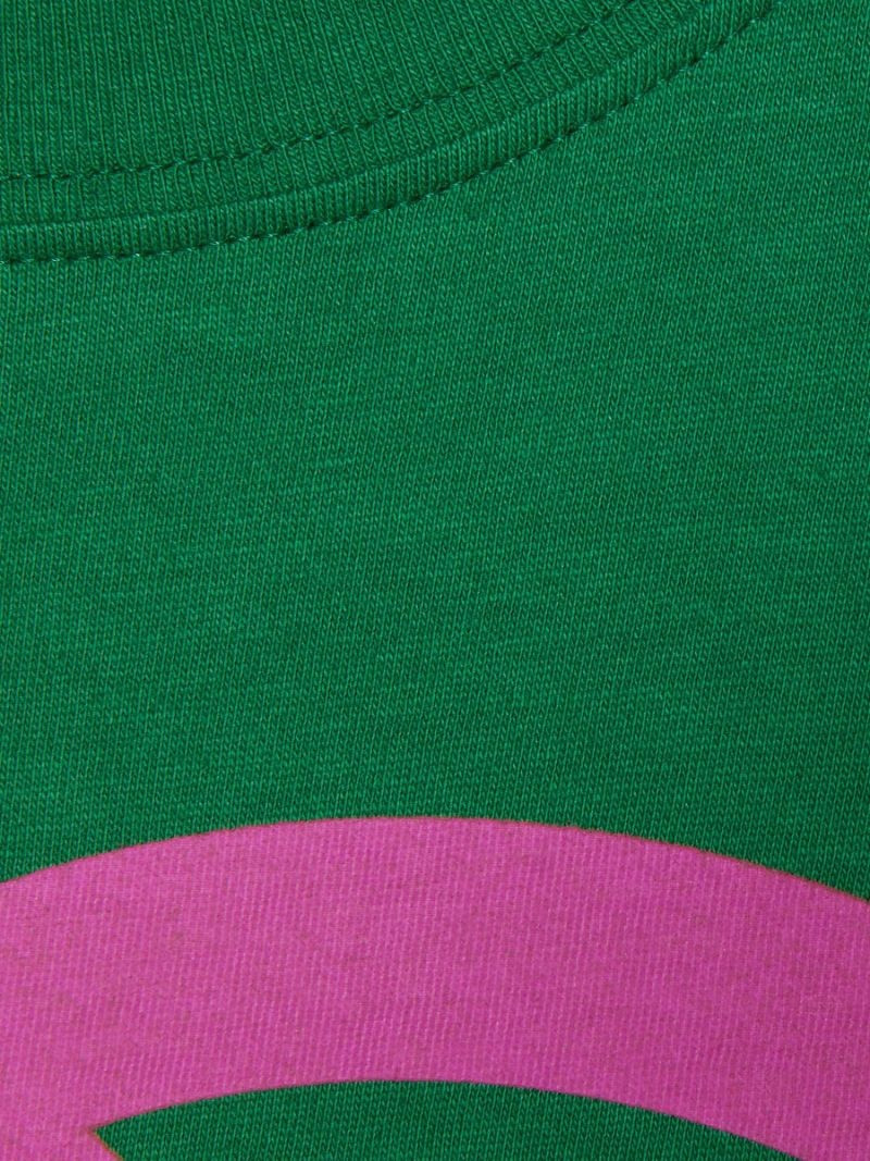 Woof Woof-print cotton T-shirt 6