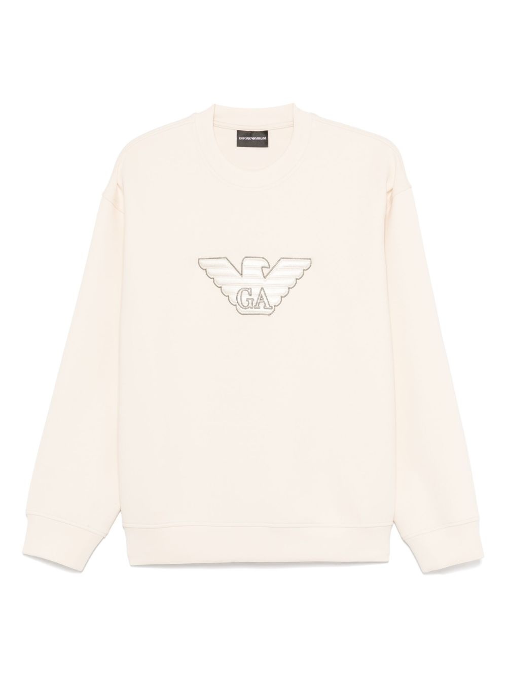 logo-appliqué sweatshirt - 1