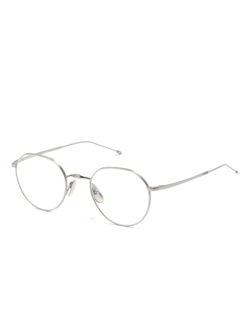 Thom Browne round-frame glasses outlook