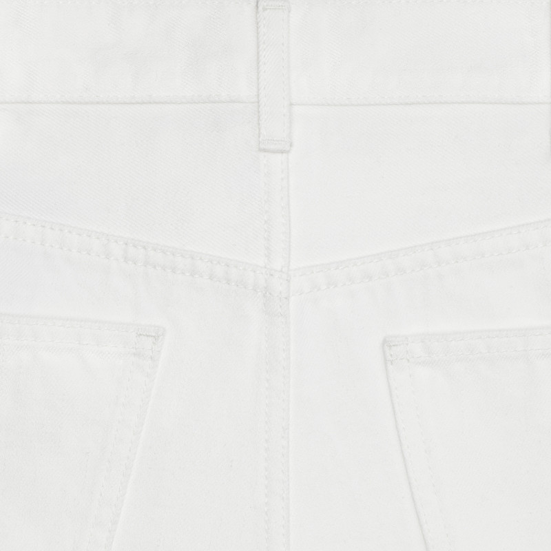 SLIM JEANS IN WHITE DENIM 3