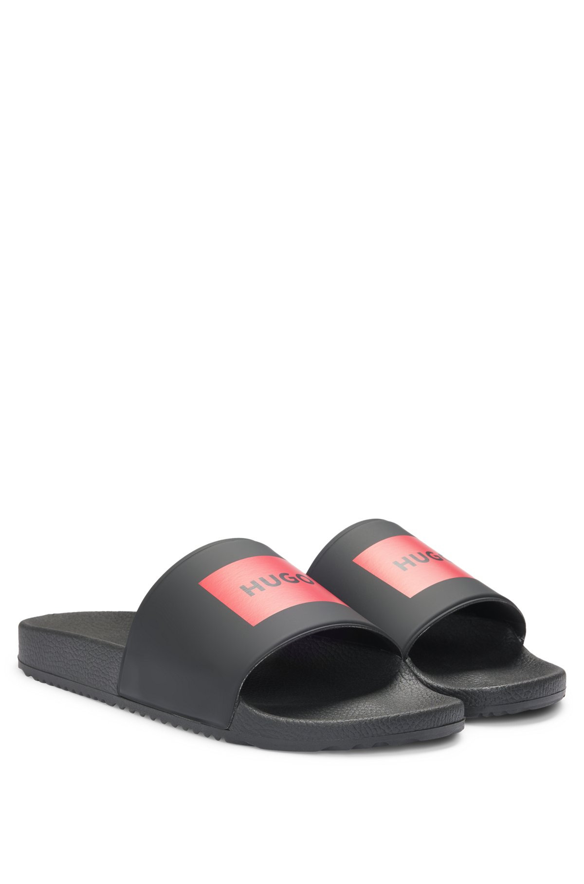 ITALIAN-MADE SLIDES WITH LOGO LABEL - 2