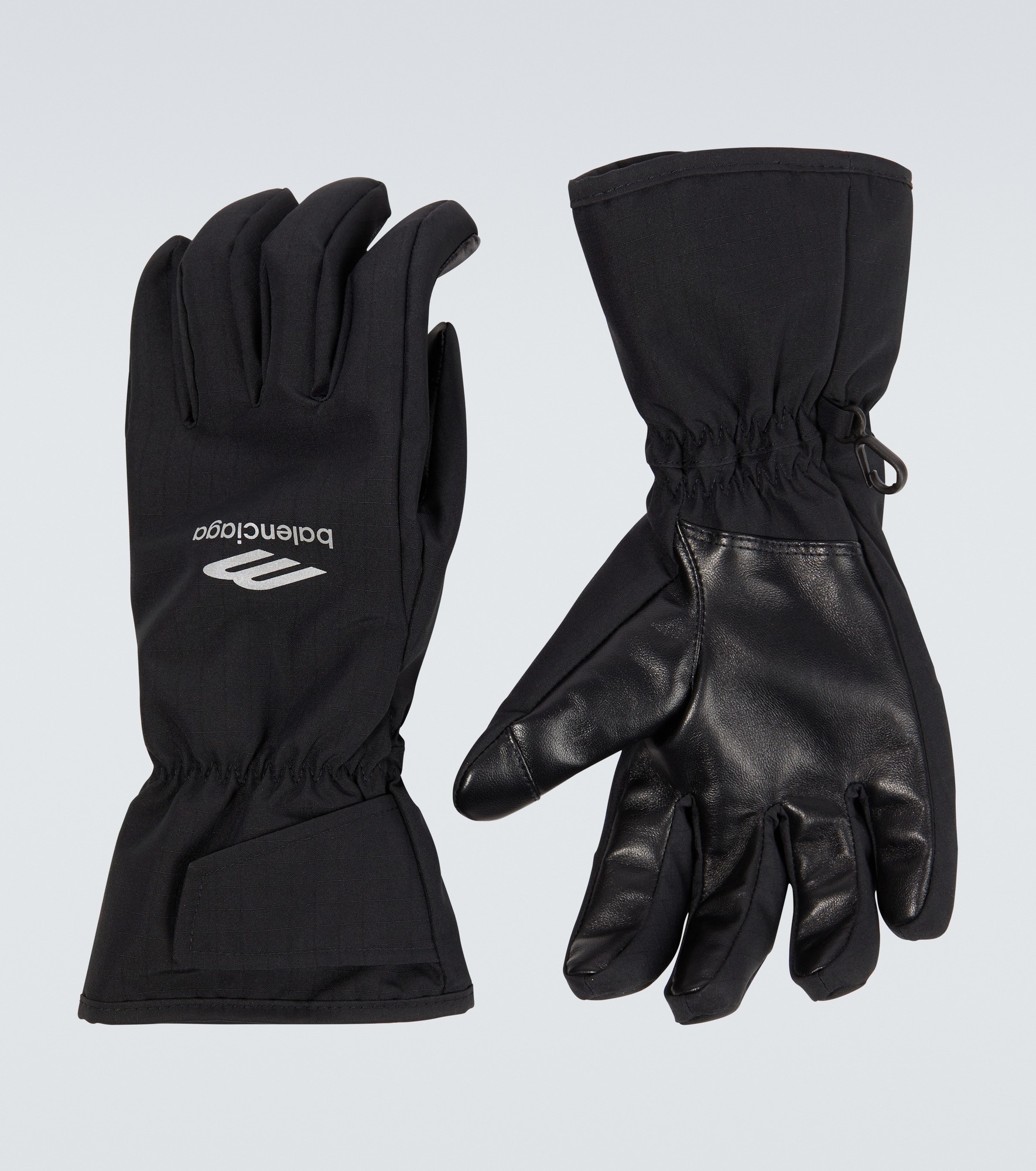 3B Sports Icon leather-trimmed ski gloves - 1