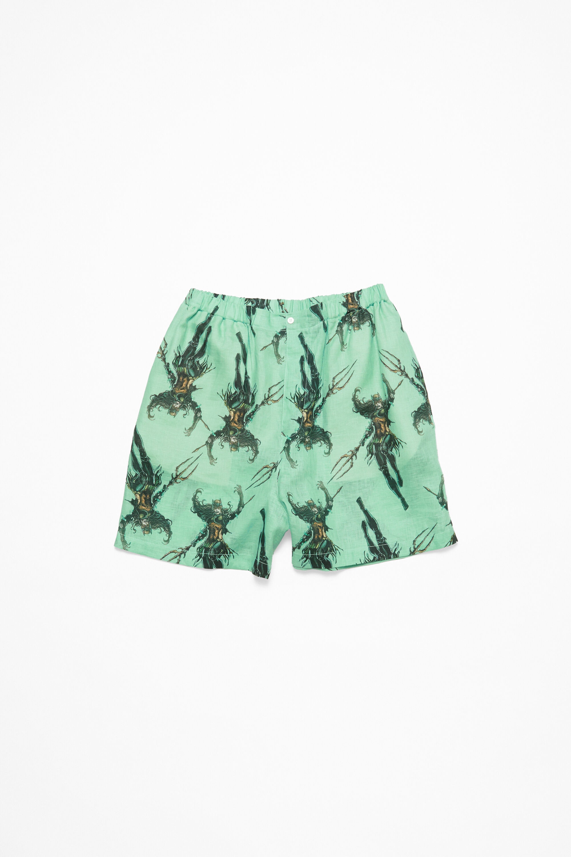 Short printed - Green - 4