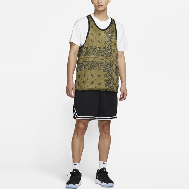 Men's Nike Dri-fit Casual Breathable Cashew Sleeveless Atomic Green Vest DH7372-378 - 3