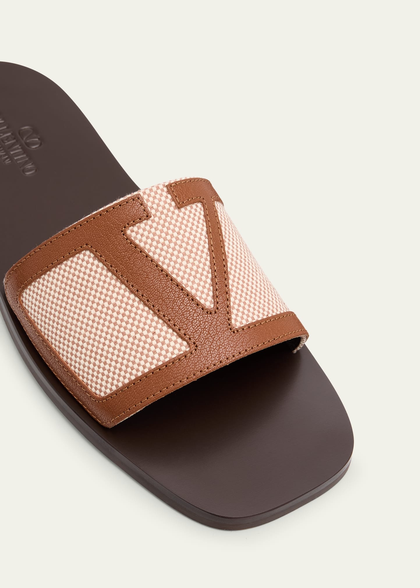 Men's Viva Superstar Leather Slide Sandals - 6