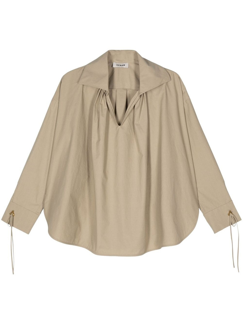 Paige poplin blouse 1
