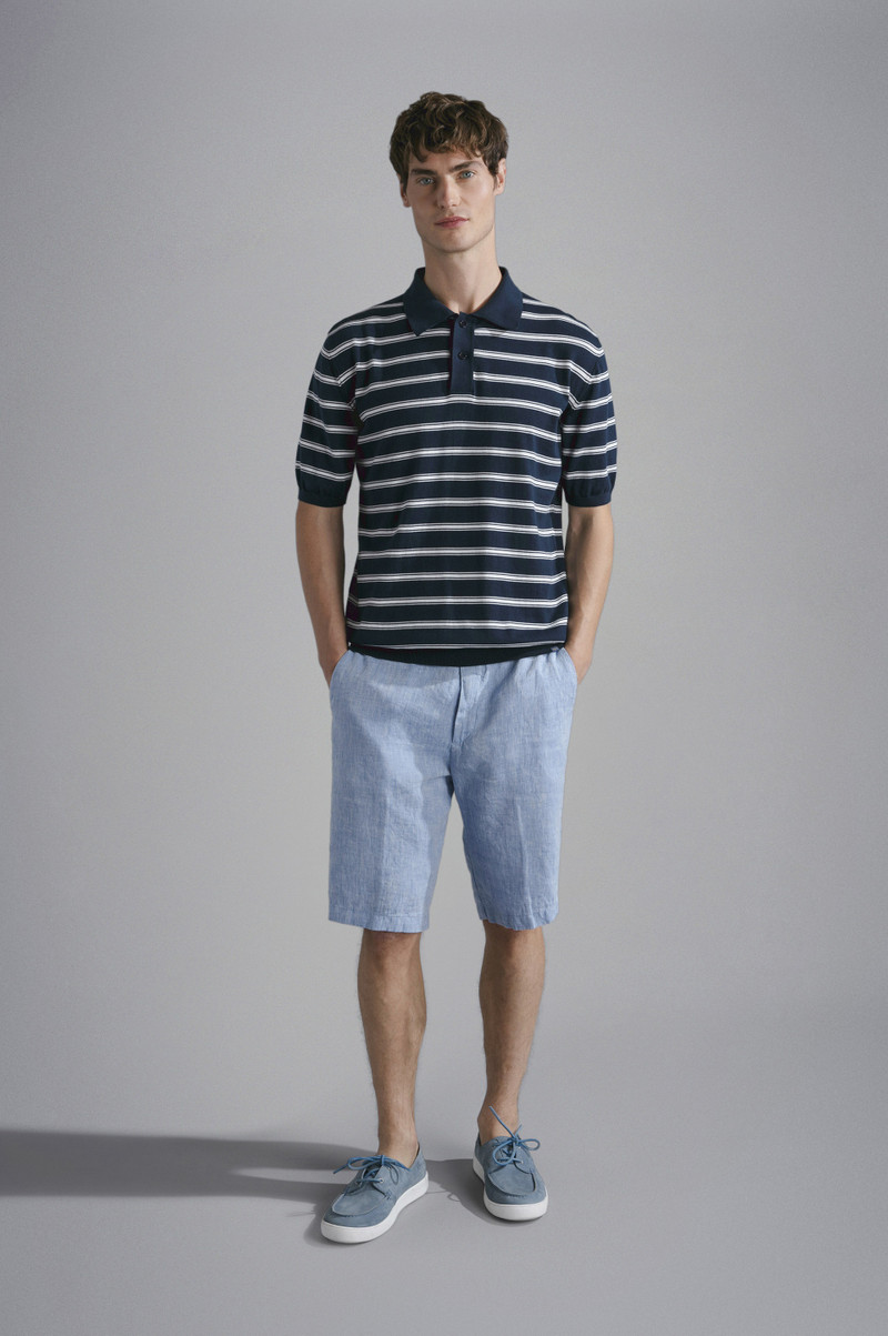 LINEN BERMUDA SHORTS 3