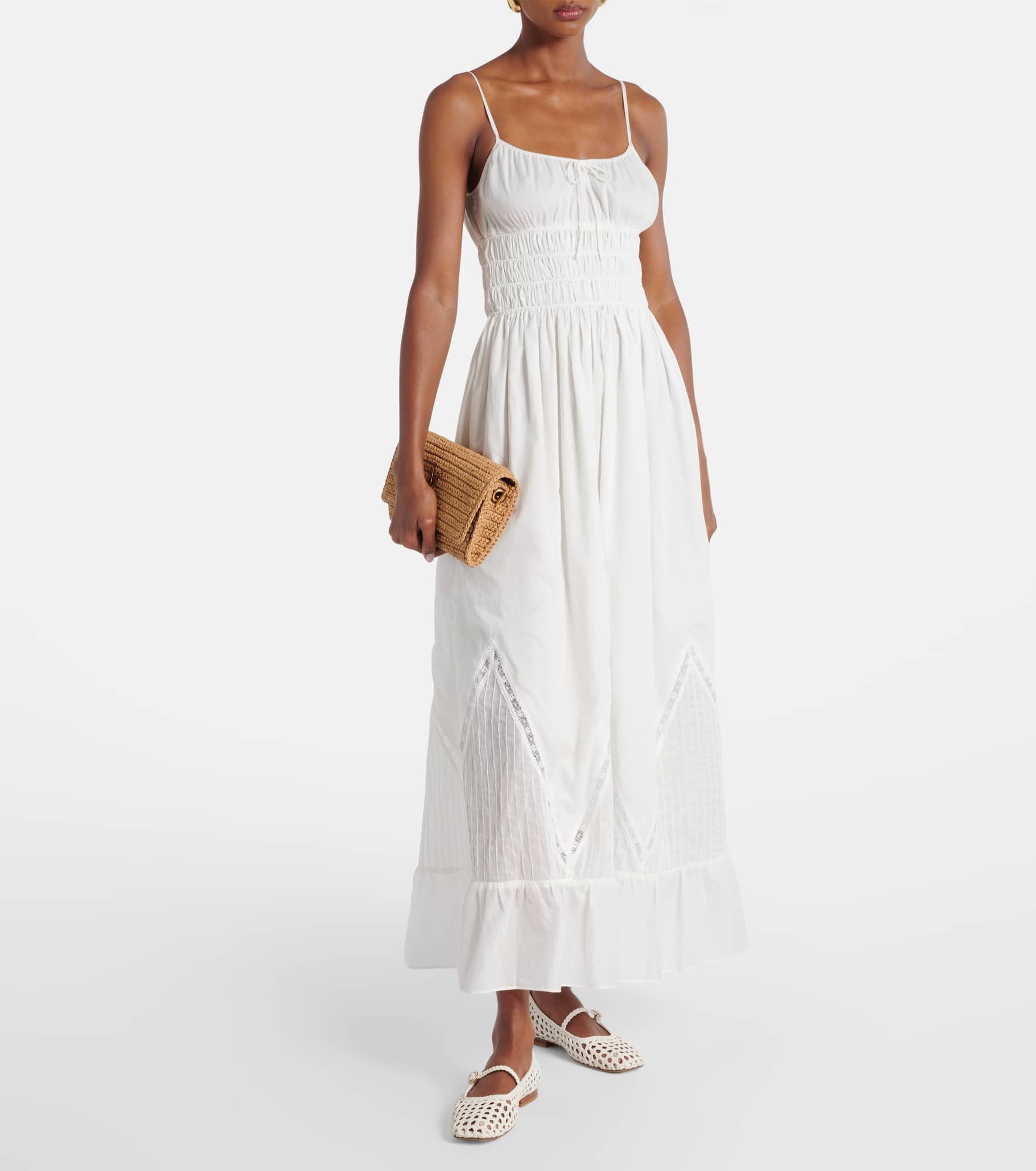 Meline cotton voile maxi dress - 2