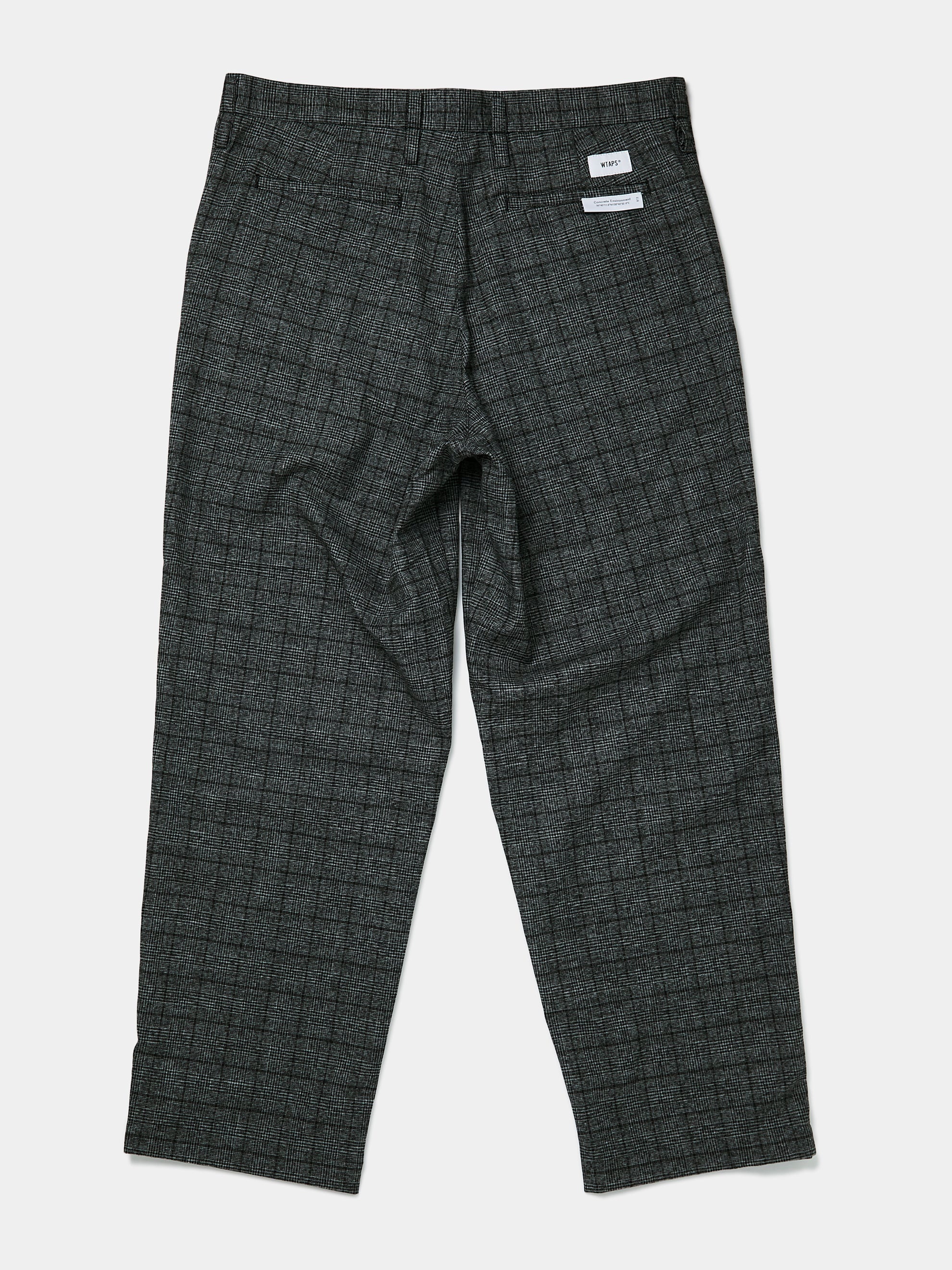 WTAPS WRKT2001 / TROUSERS / PLRA TWILL (BLACK) | unionlosangeles |  REVERSIBLE