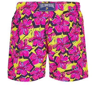 Vilebrequin Men Swim Trunks 1985 Crazy Flower outlook