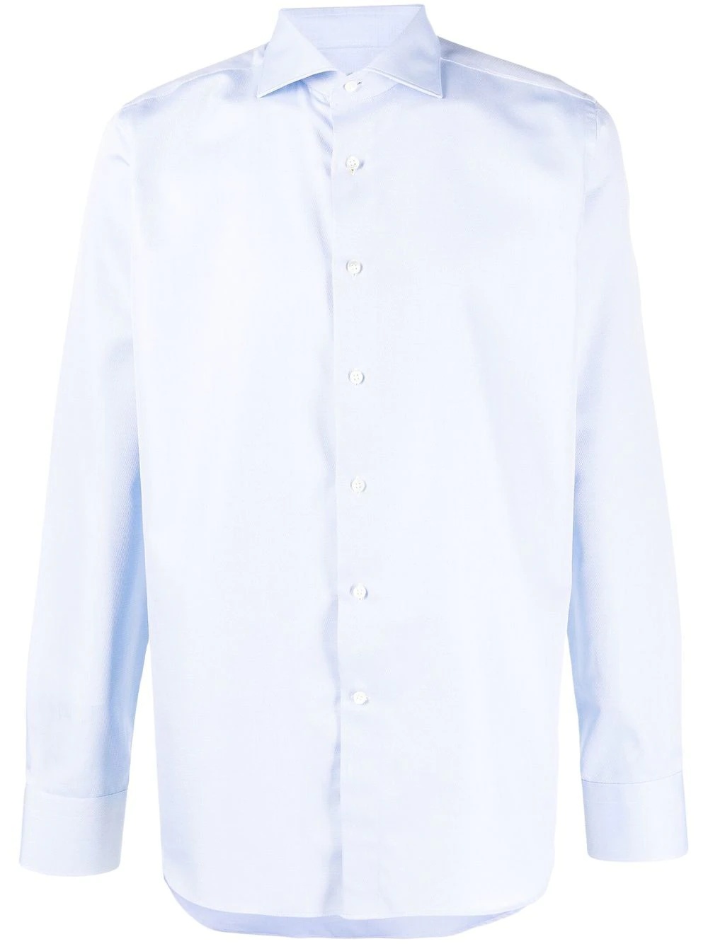 button-down fitted shirt - 1