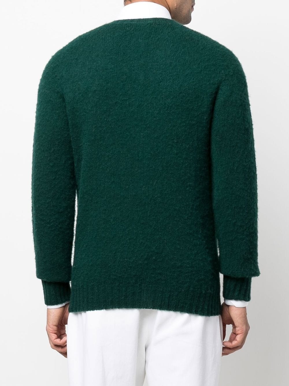 HUTCHINS wool crew-neck jumper - 4