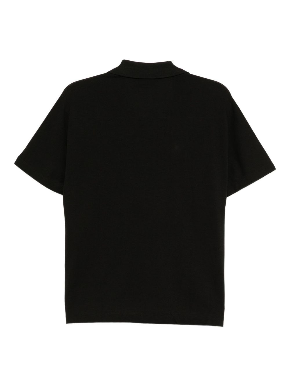 logo-appliqué polo top - 2