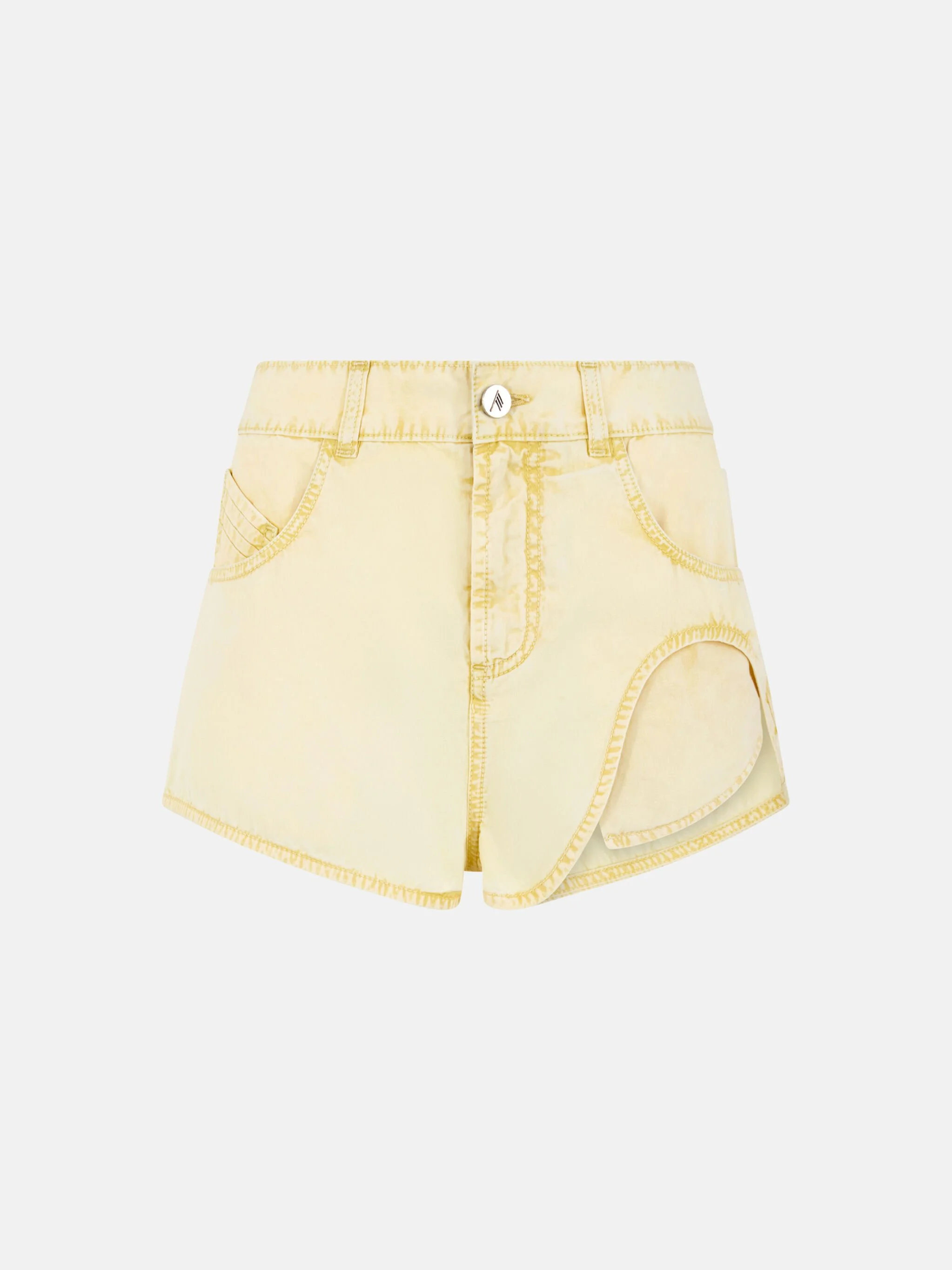 PALE YELLOW SHORTS - 1