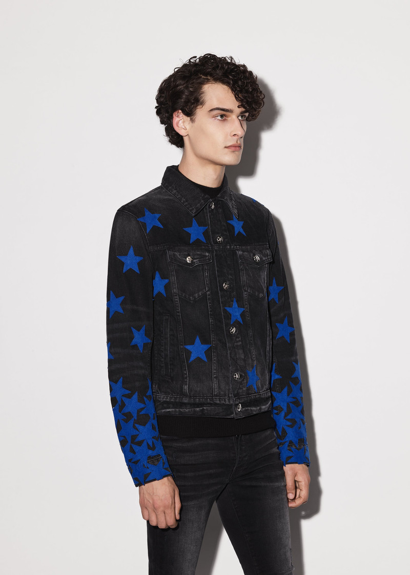 AMIRI CHEMIST STAR TRUCKER JACKET outlook