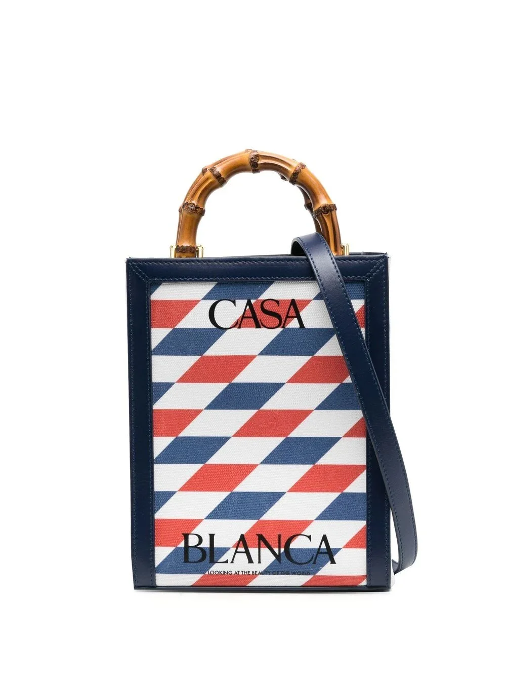 logo-print tote bag - 1