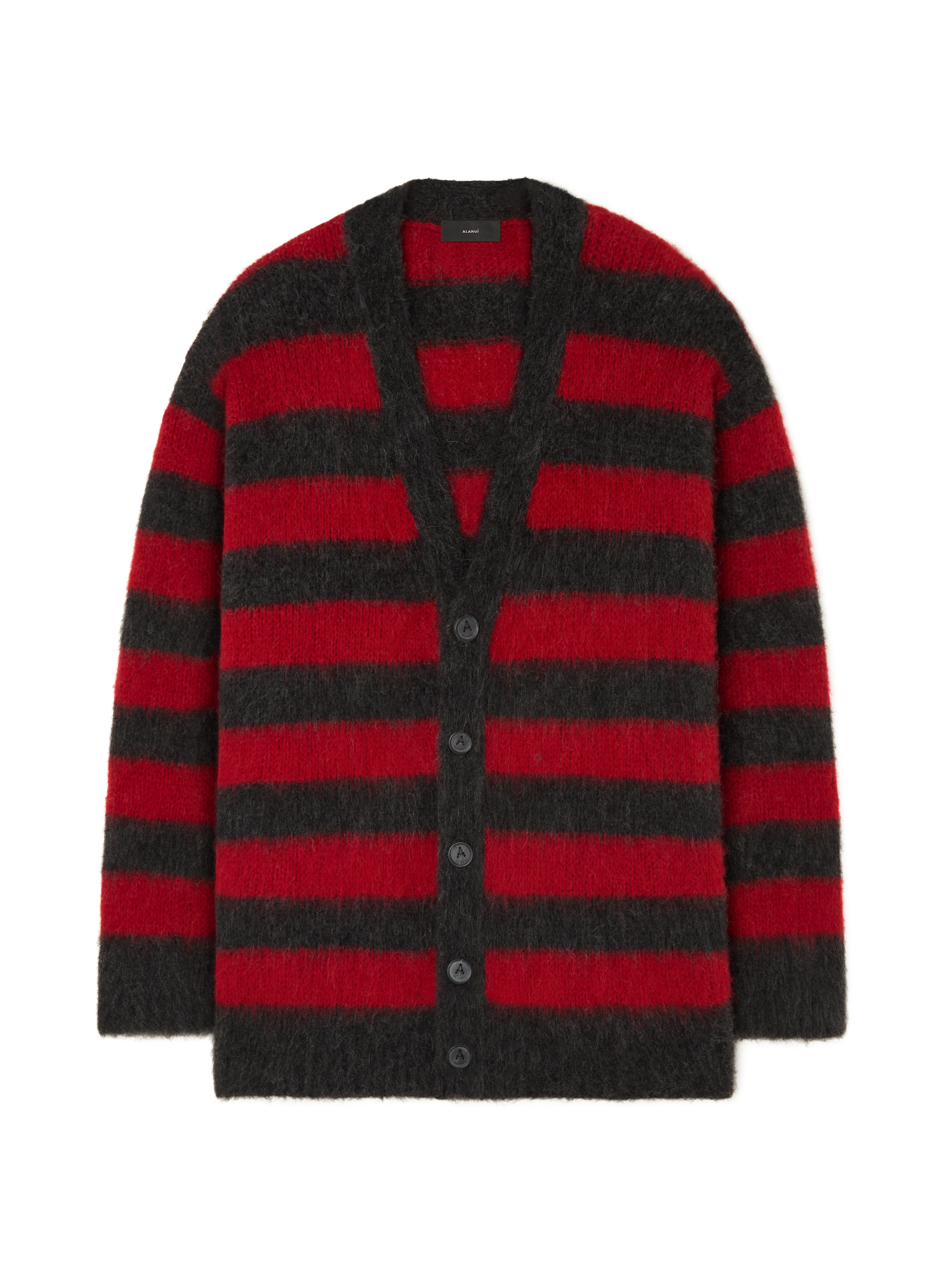 Grunge Stripes Cardigan - 2