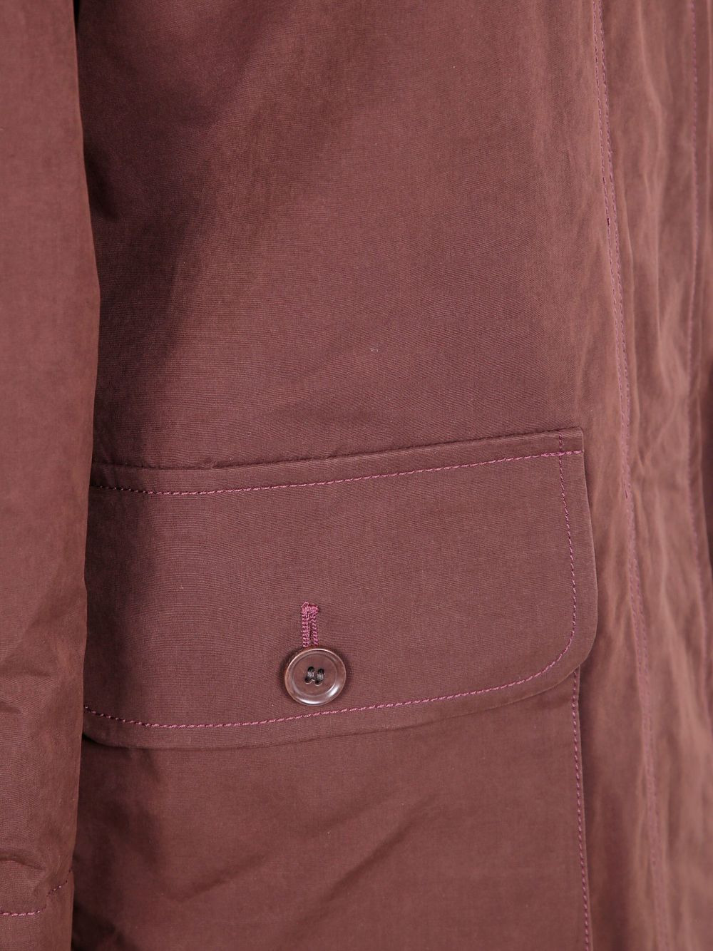 corduroy-collar cotton jacket - 3