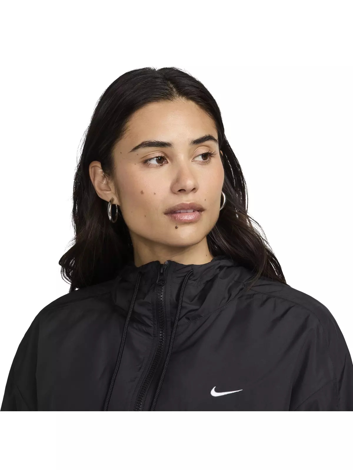 Nike Women's Sportswear Classic Wovens Loose UV Hooded Jacket - 3