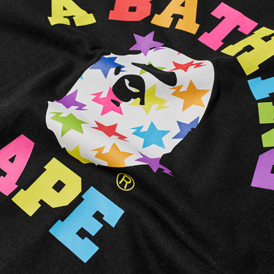 A BATHING APE® A Bathing Ape STA Pattern College Tee outlook