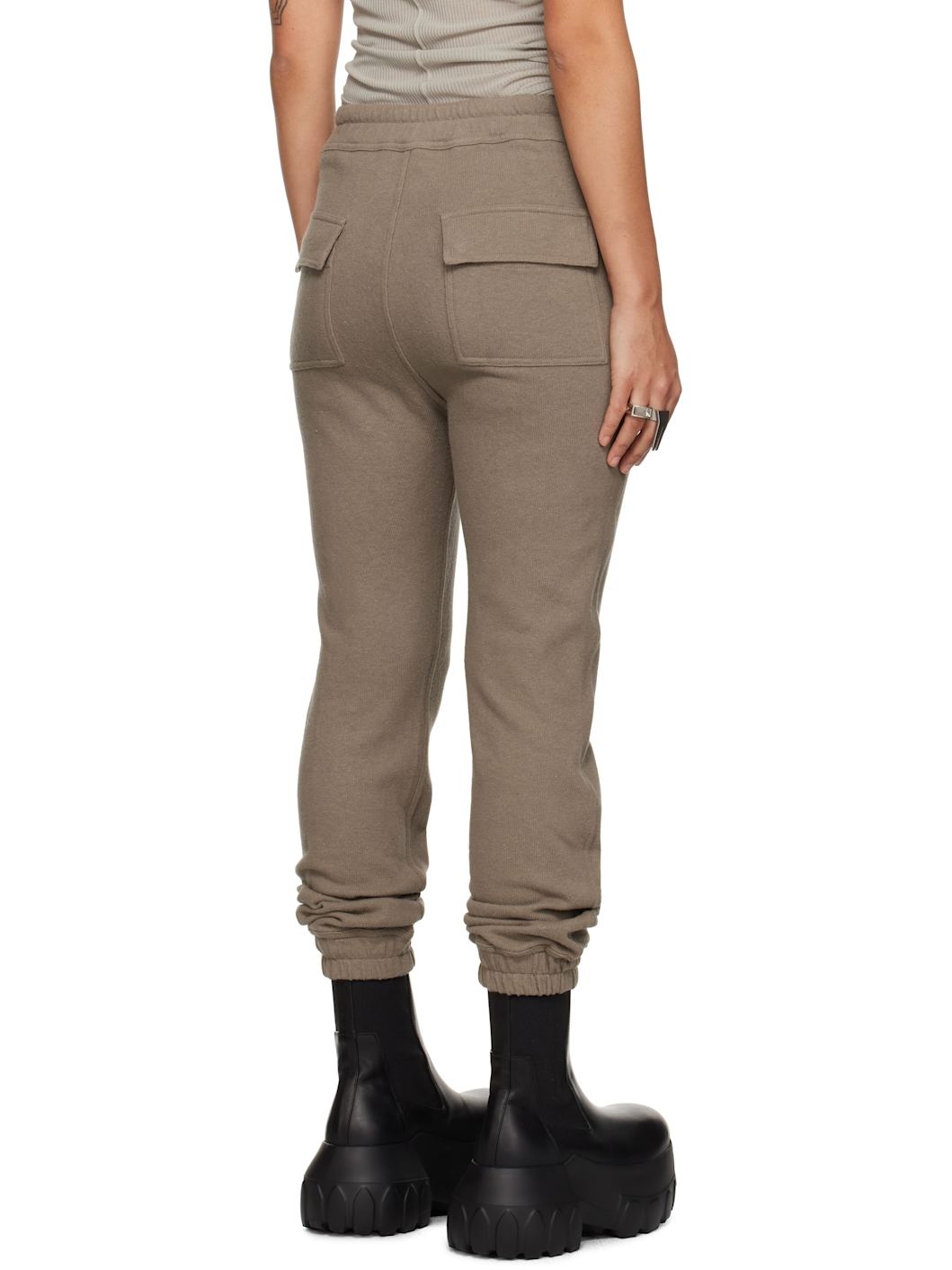 Moncler + Rick Owens Gray Jogger Sweatpants - 3