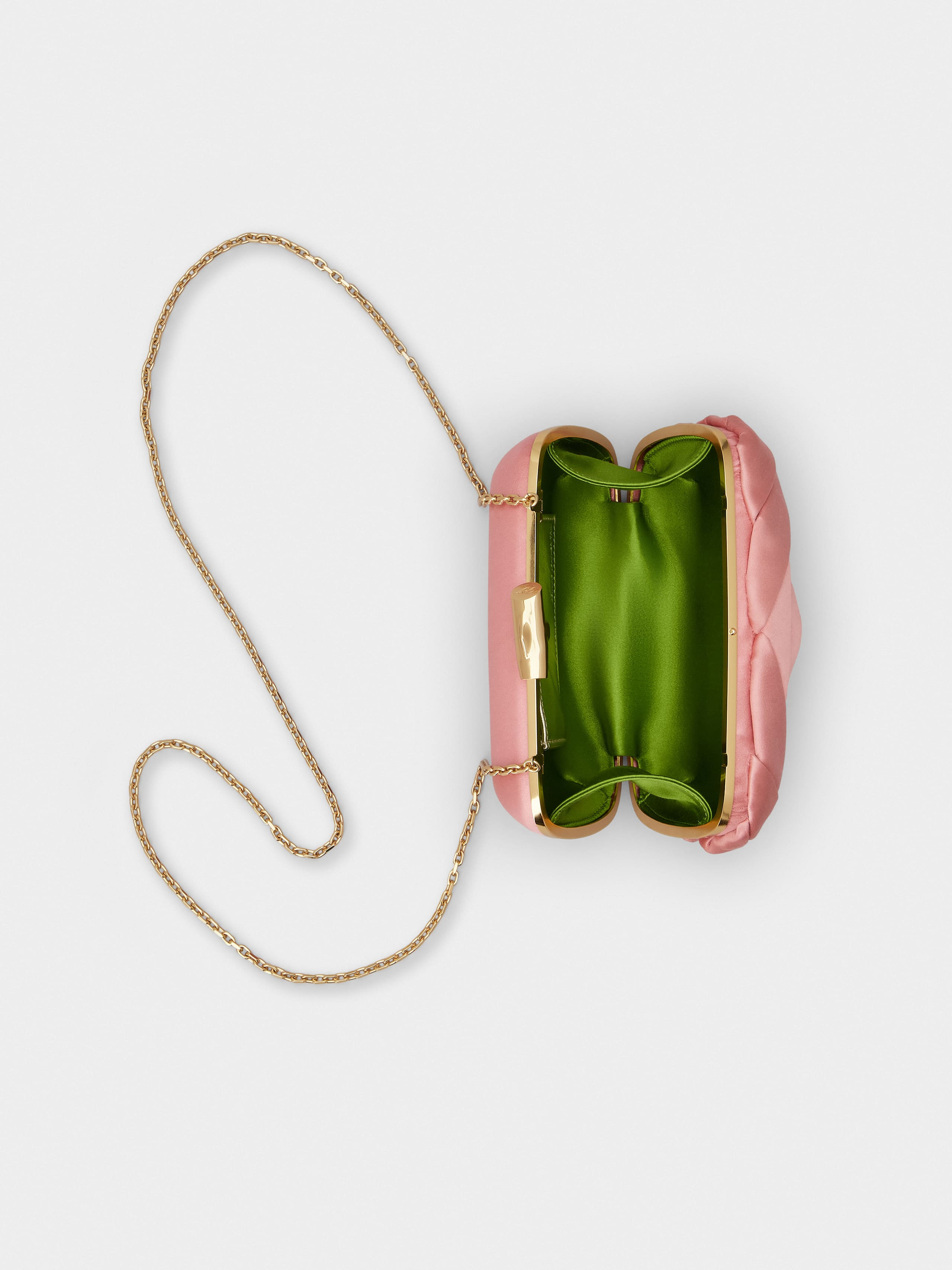 Rose Vivier Clutch in satin - 6
