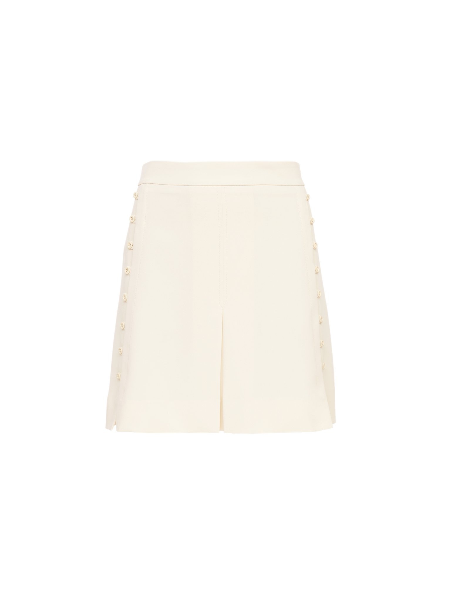 BUTTON-DETAILED MINI SKIRT - 1