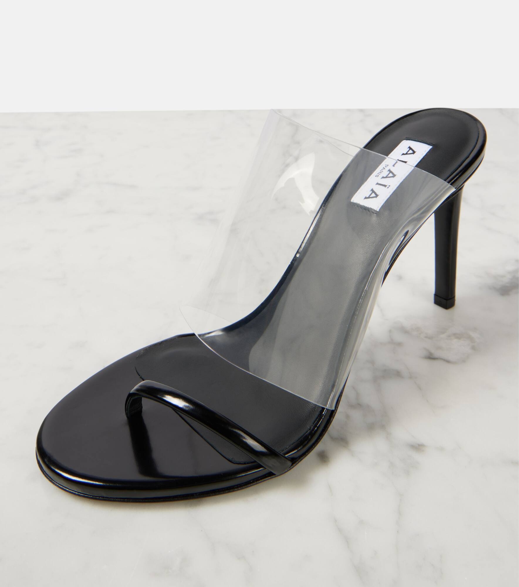 Plexi 90 leather & PU sandals - 5