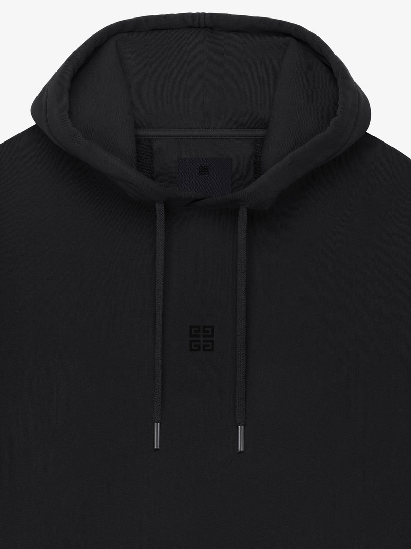 Givenchy 4G SLIM FIT HOODIE IN FLEECE outlook