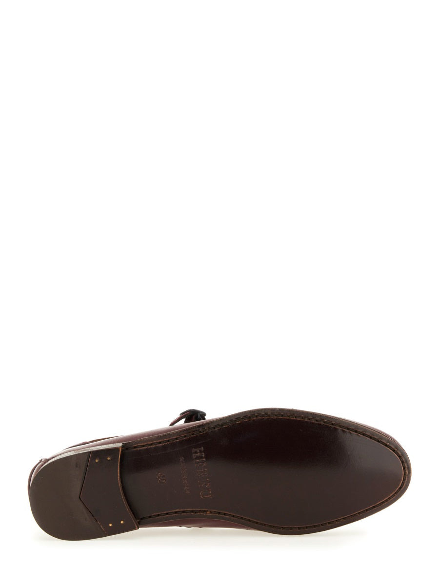Hereu Women Moccasin "Mary Jane Lorea Supple Shiny" - 6