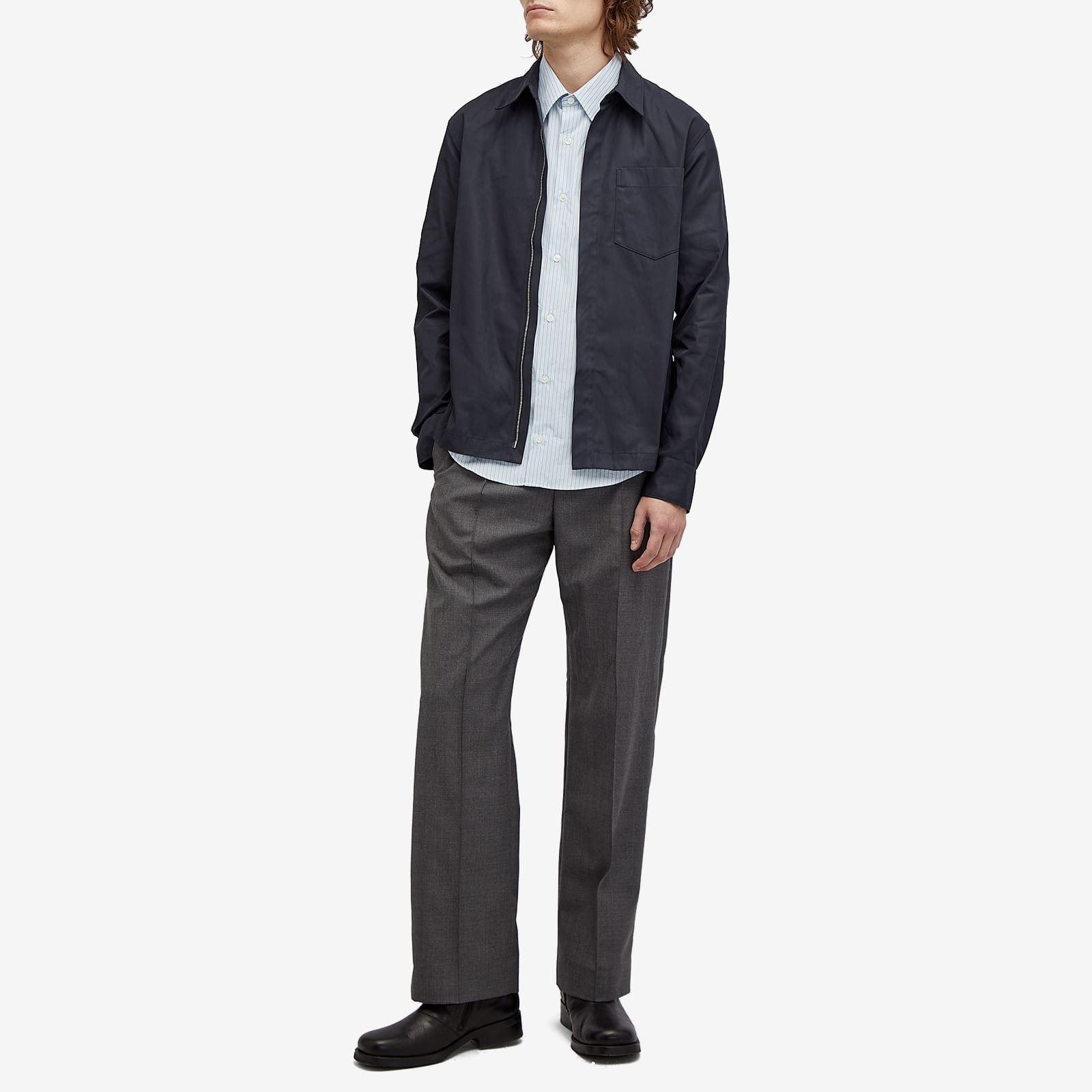 Dries Van Noten Corran Water Repellent Zip Overshirt - 4