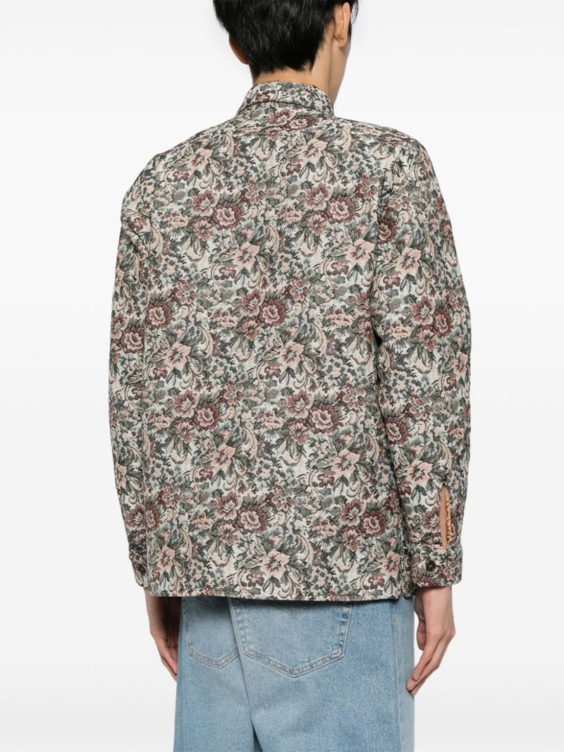 floral-print shirt jacket 5
