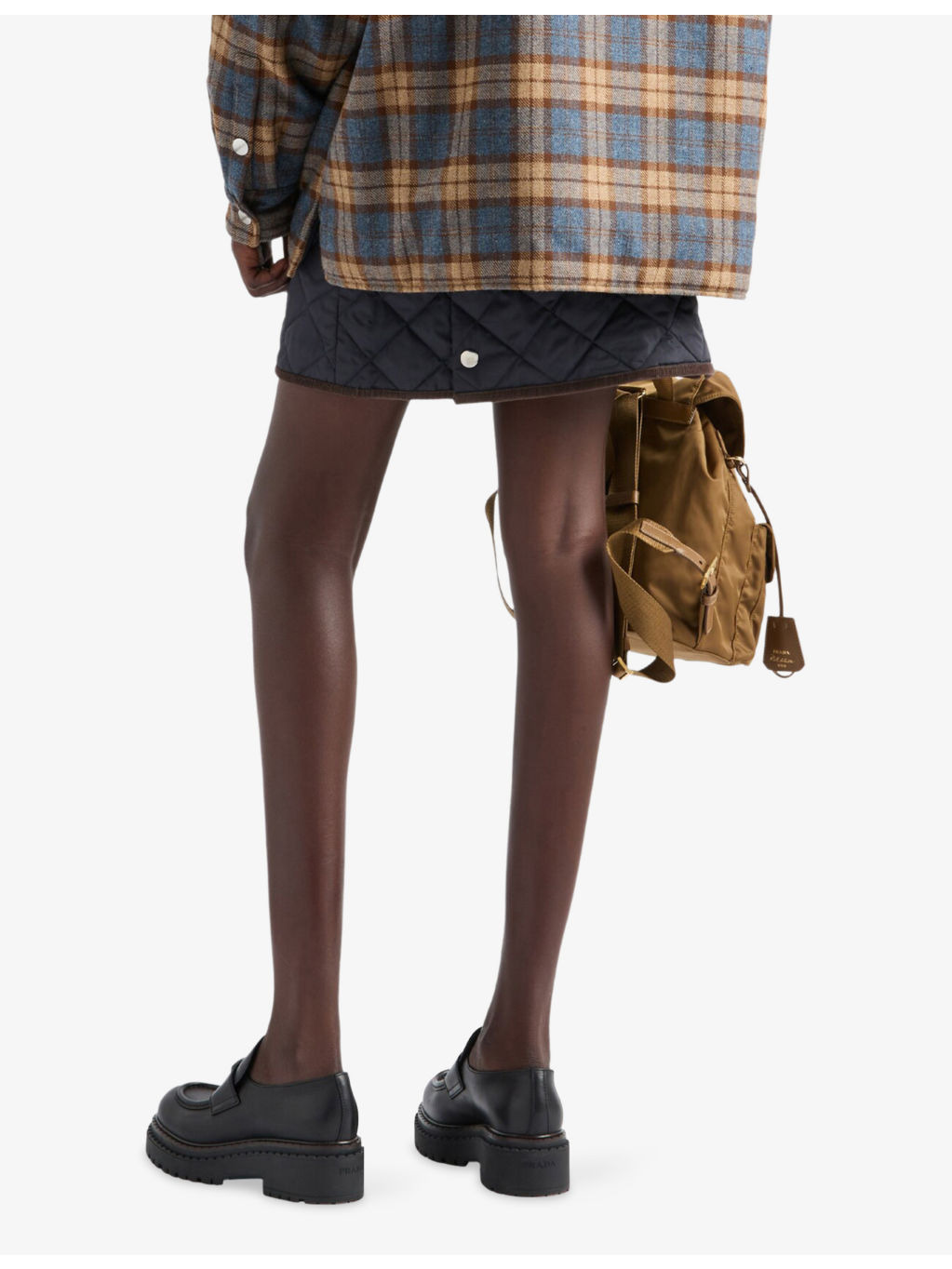 Lightweight Re-Nylon Mini Skirt - 3