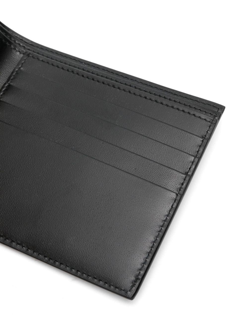 logo plaque bi-fold wallet - 3