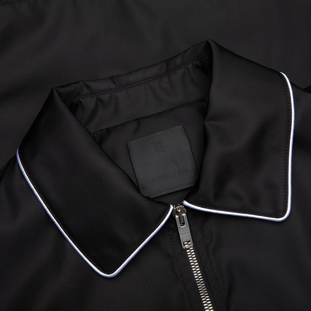 ZIPPED JACKET WITH CHANDELIER AND SNAKE EMBROIDERIES - BLACK - 3