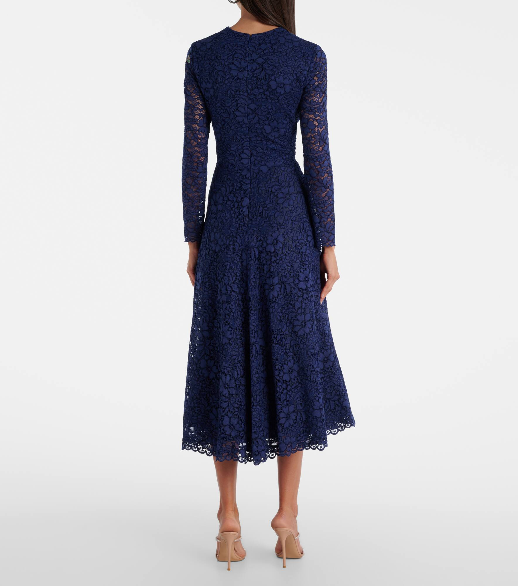 Marlena embellished lace cocktail dress - 3