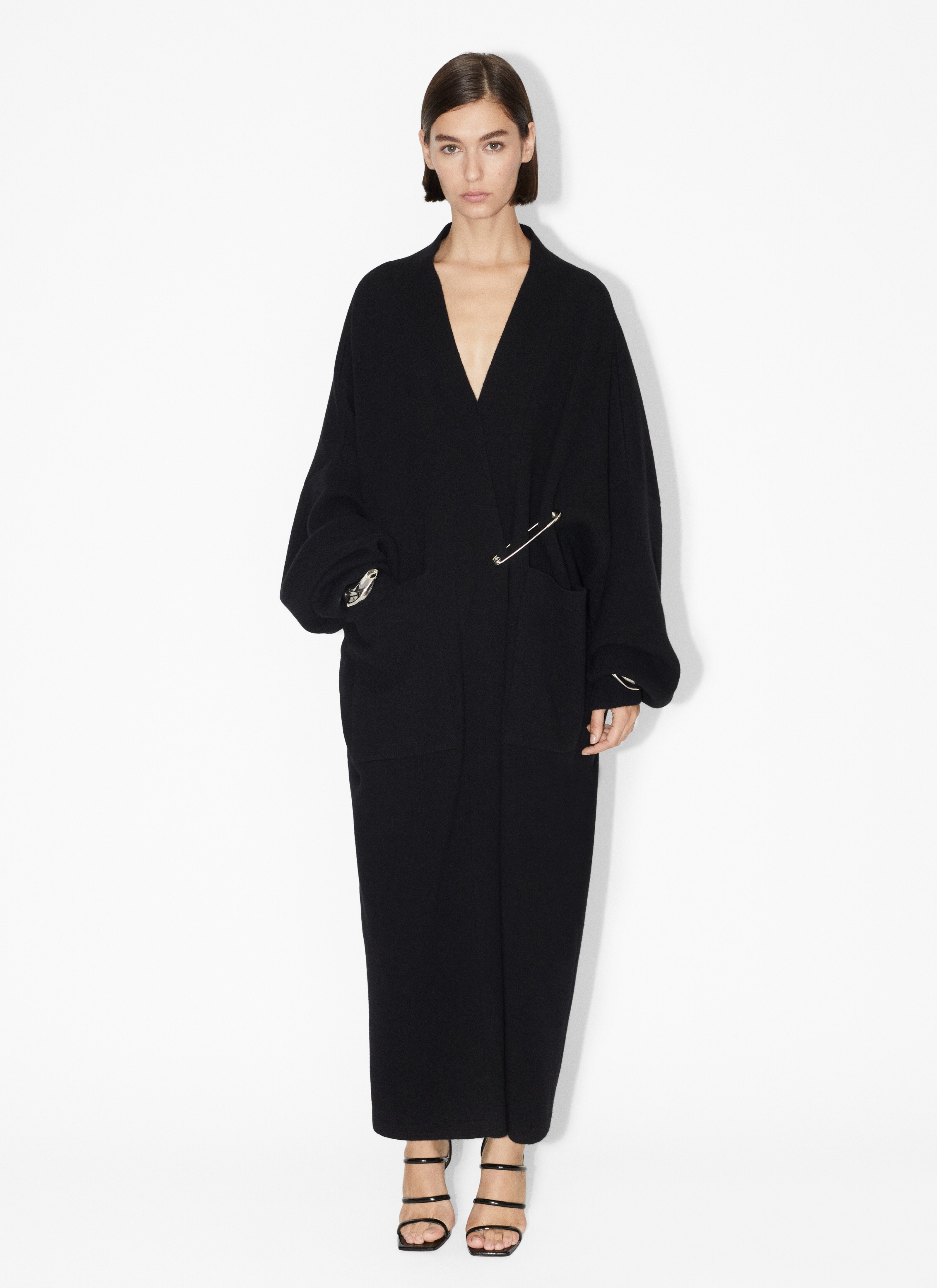 BOILED CASHMERE COAT - 2