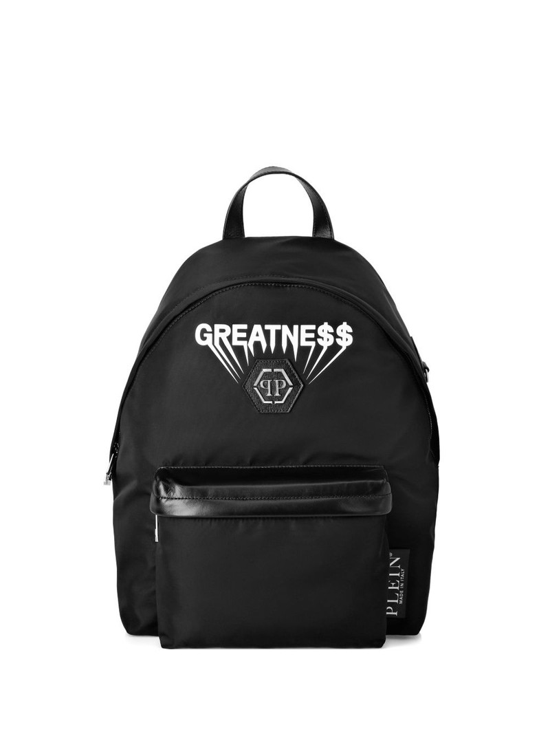 greatness-print backpack 1