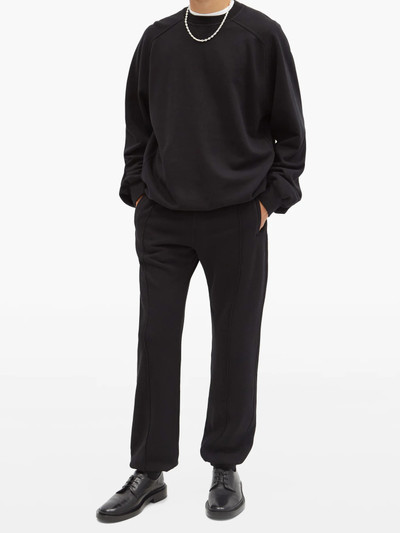 Haider Ackermann Perth cotton-jersey track pants outlook