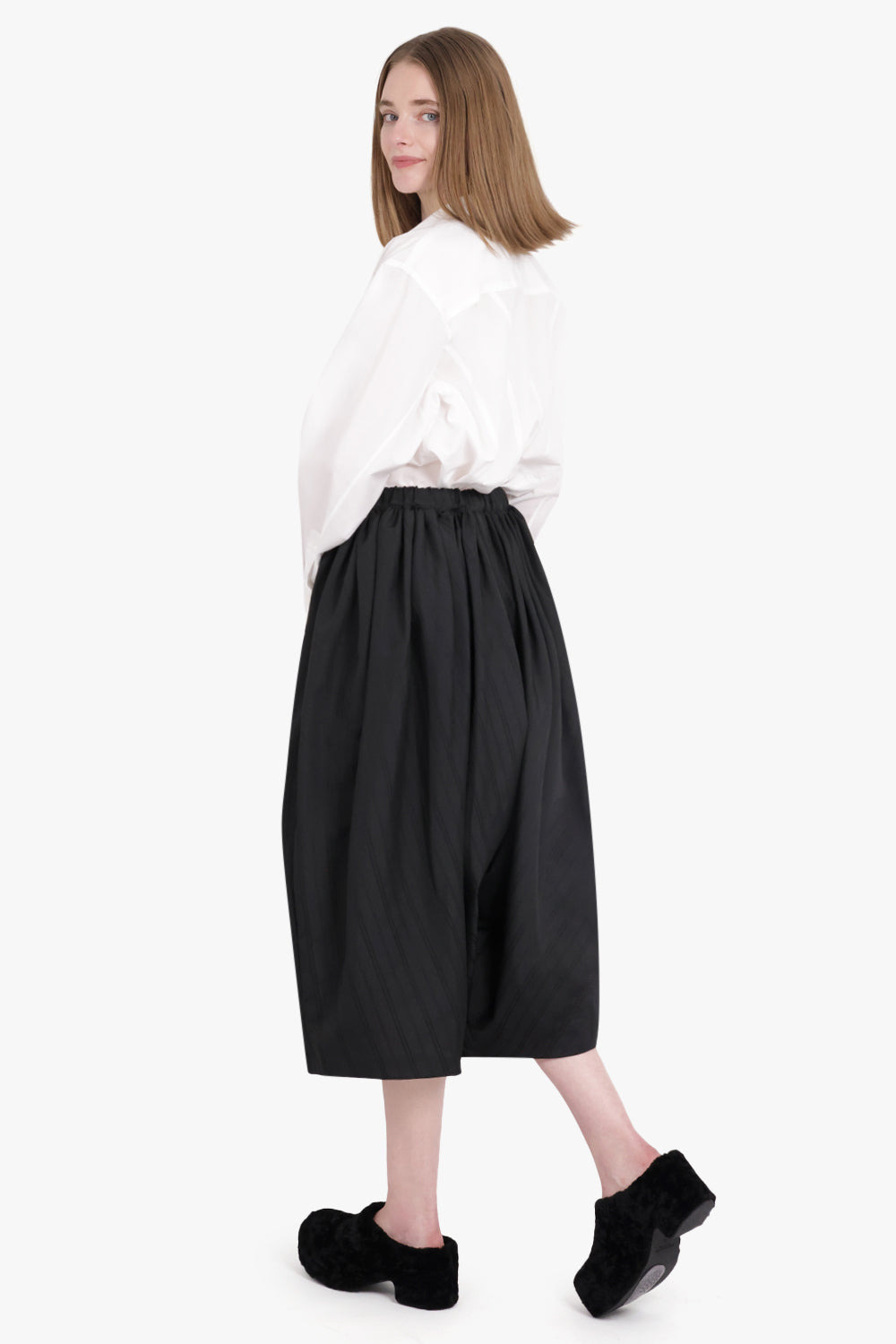 LONG LENGTH L/S SHIRT | WHITE - 4
