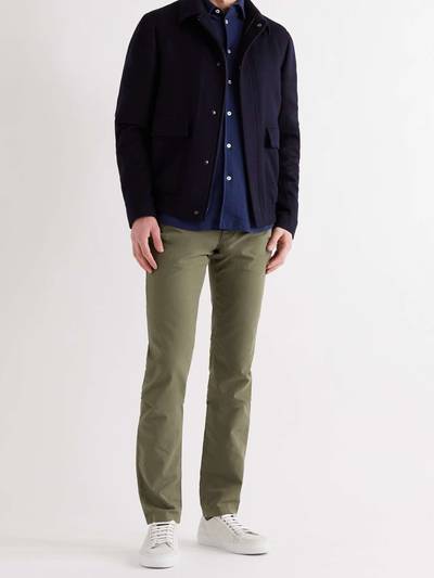 Loro Piana Slim-Fit Stretch-Cotton Trousers outlook