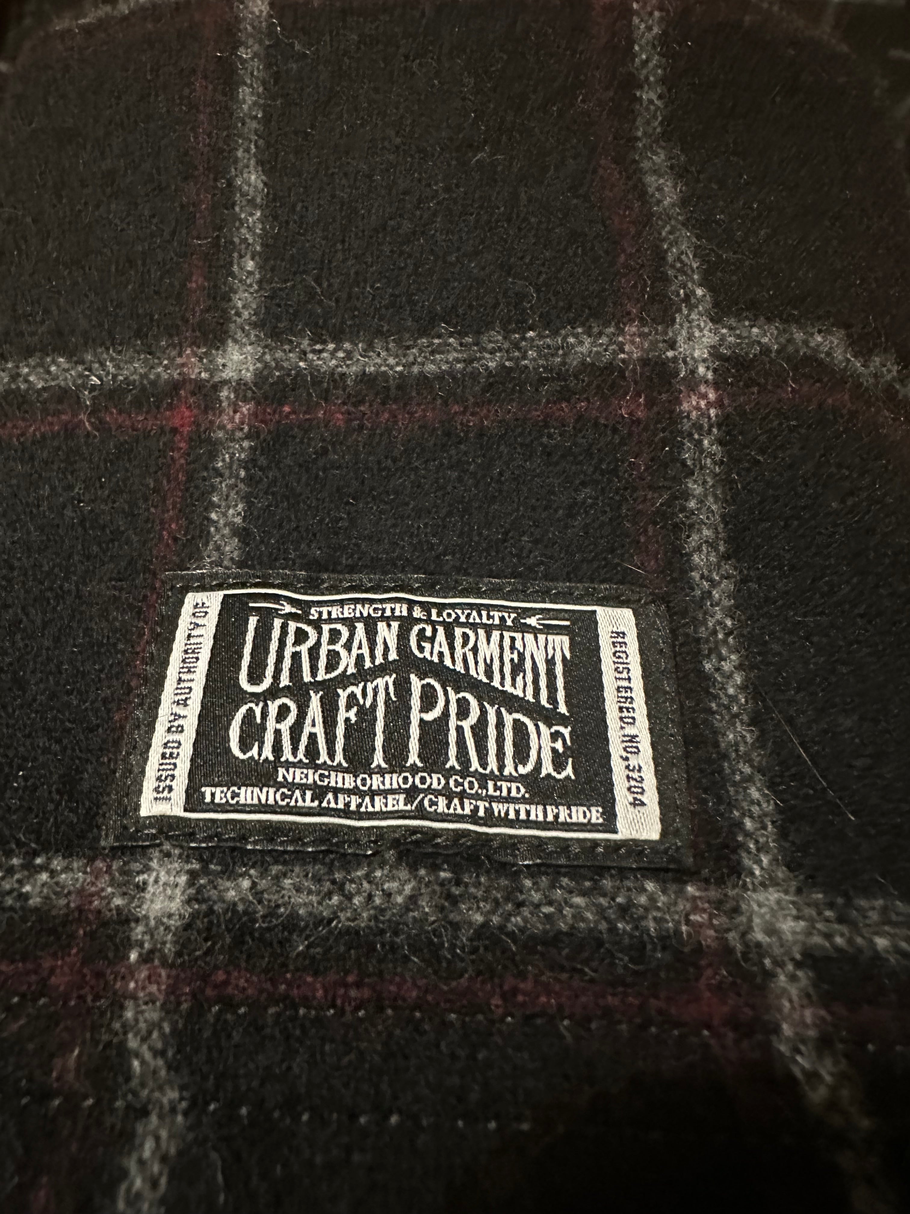 Coup de Grace - NBHD Japan Black  Flannel Sz Large - 3