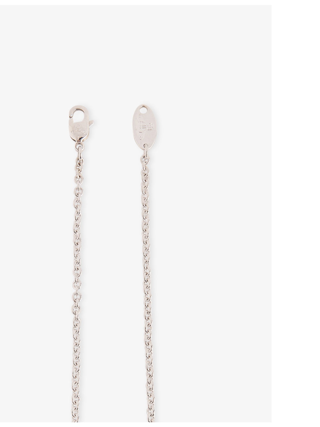 Richmond silver-toned plated brass pendant necklace - 4