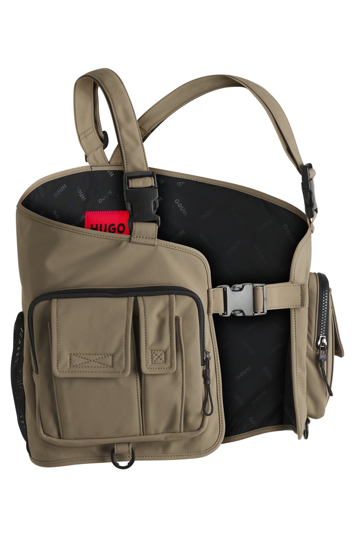VEST-STYLE BACKPACK WITH MULTIPLE POCKETS - 4