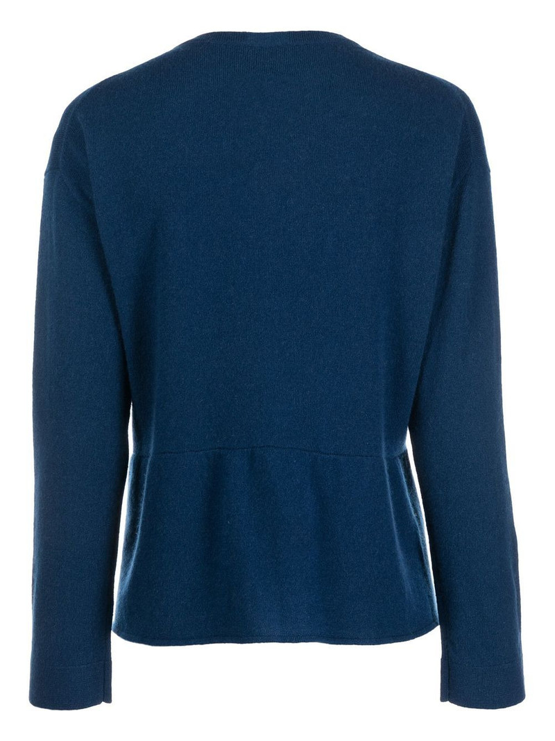 Allude fine-knit buttoned cardigan outlook