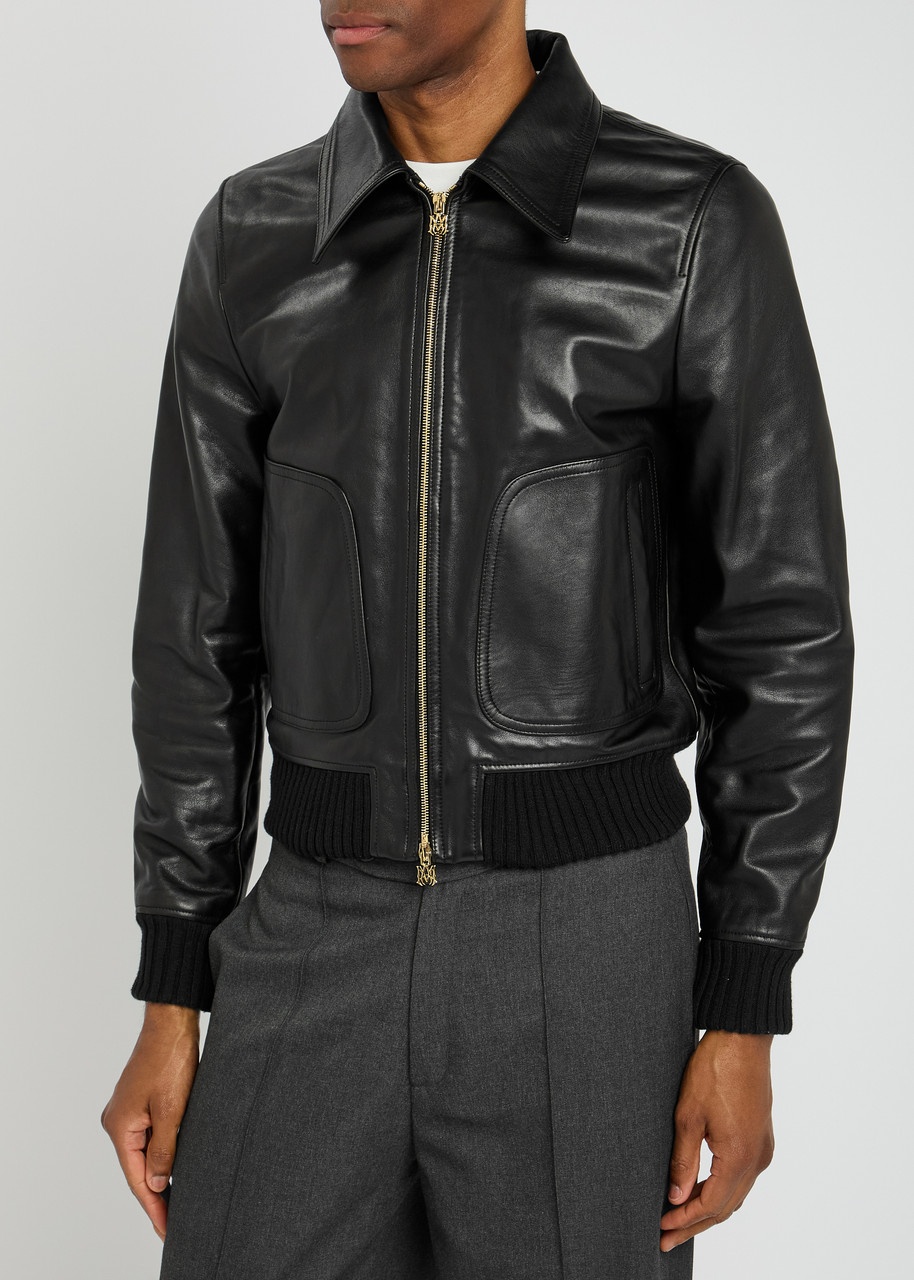 Amiri Blouson Leather Jacket - 2